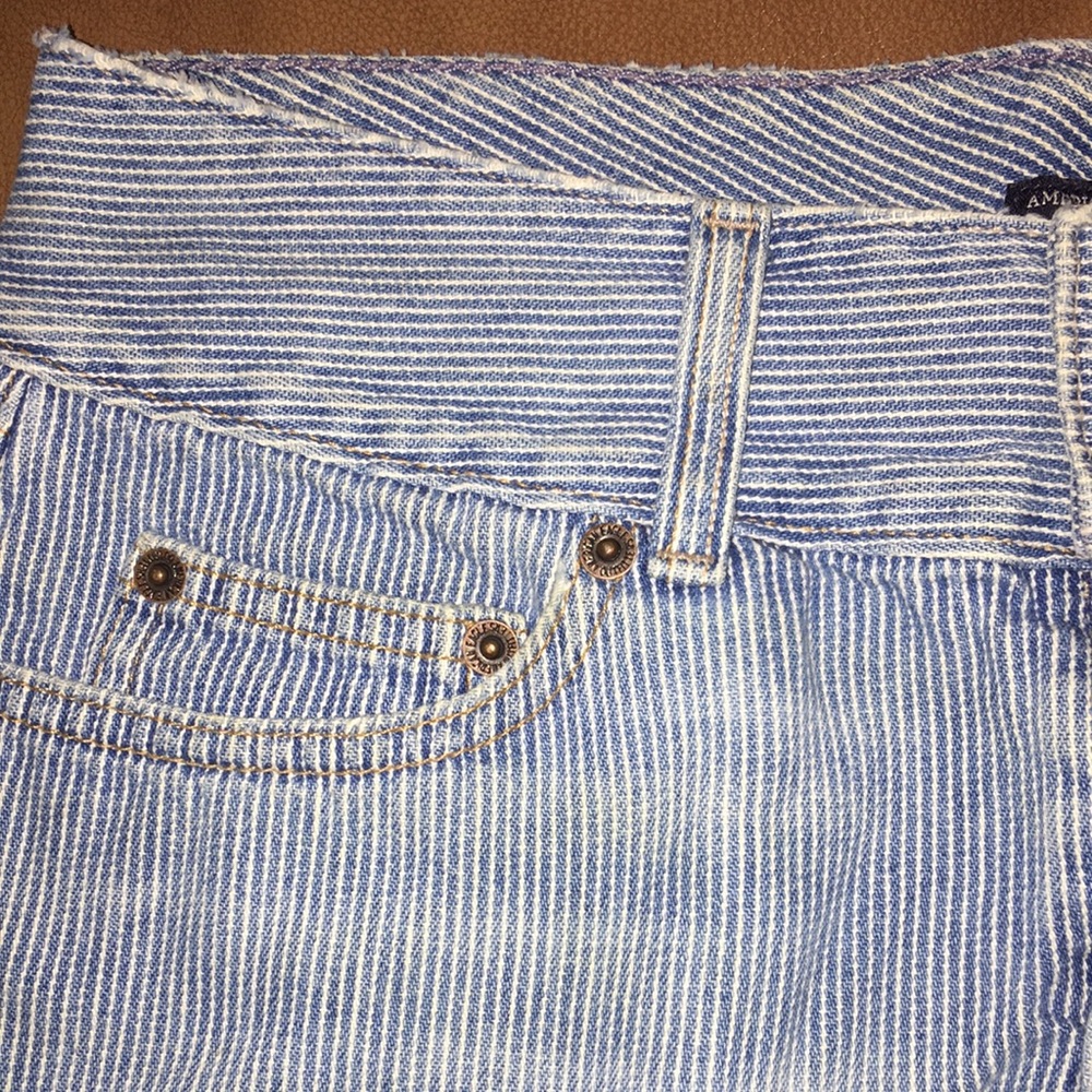 Vintage 90s American Eagle outfitters denim mini skirt vintage 90s. Size 2. - Picture 2 of 12